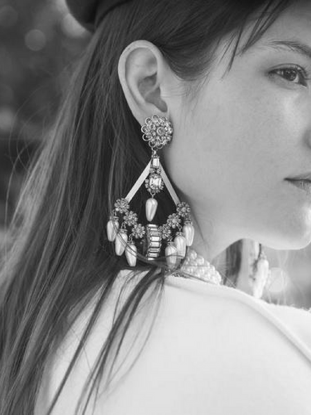Rosabel Crystal Boho Earrings