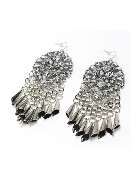 Yoland Crystal Boho Earrings