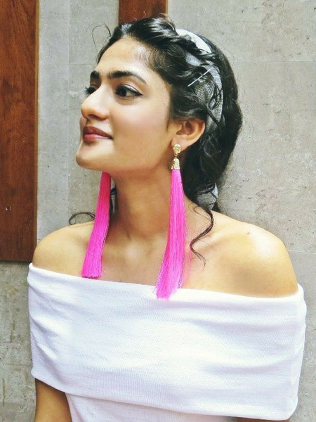 Bella Tassel Pink Earrings
