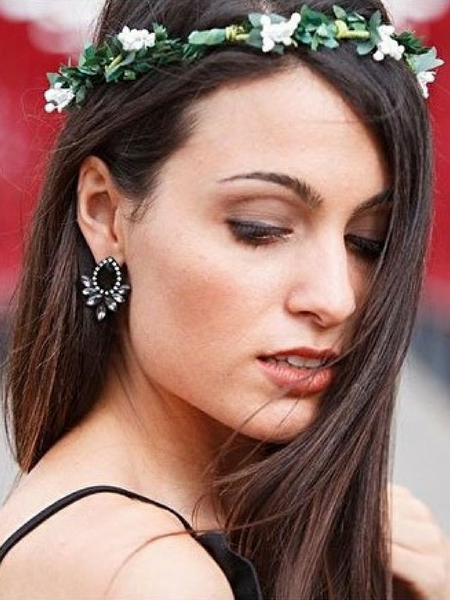 Ecstasy Black Earrings