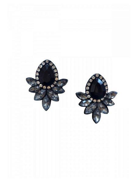 Ecstasy Black Earrings