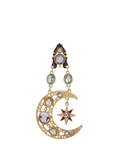 Moon Sun Stone Earrings