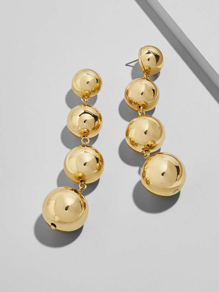 Mya Drop Gold Earrings