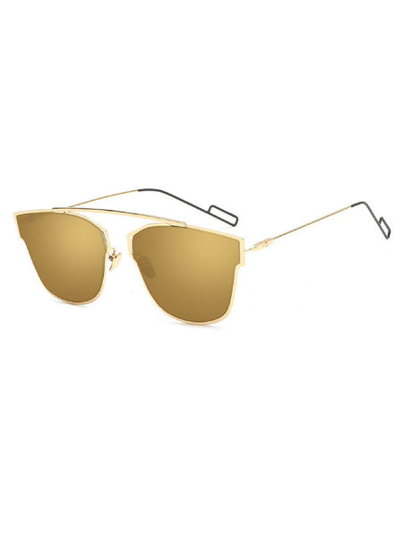 NICOLE GOLD SUNGLASSES