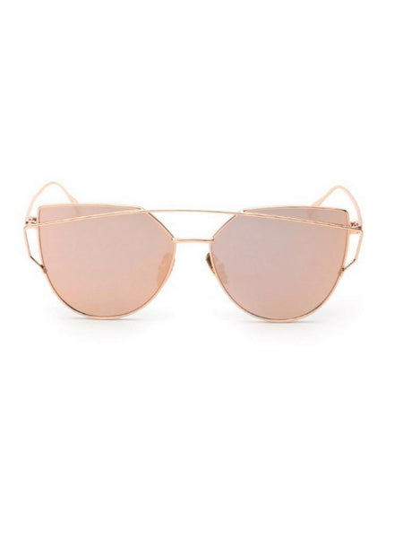VALENTINO ROSE GOLD SUNGLASSES