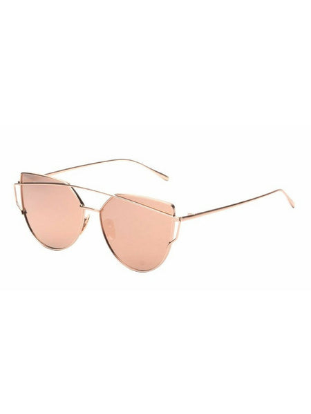 VALENTINO ROSE GOLD SUNGLASSES