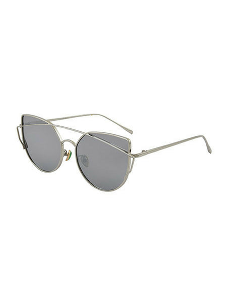 VALENTINO SILVER SUNGLASSES