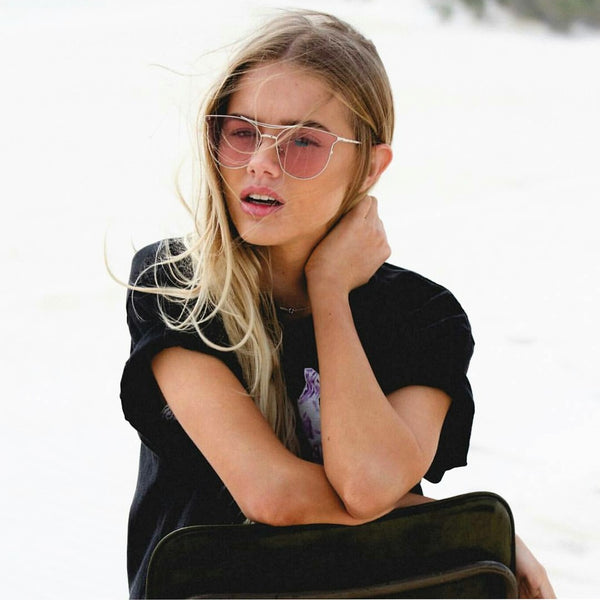 MIAMI TINTED PINK SUNGLASSES