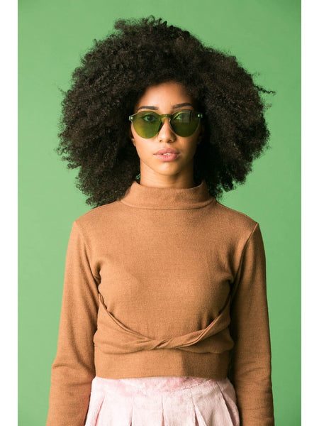 Iconic Tinted Green Sunglasses