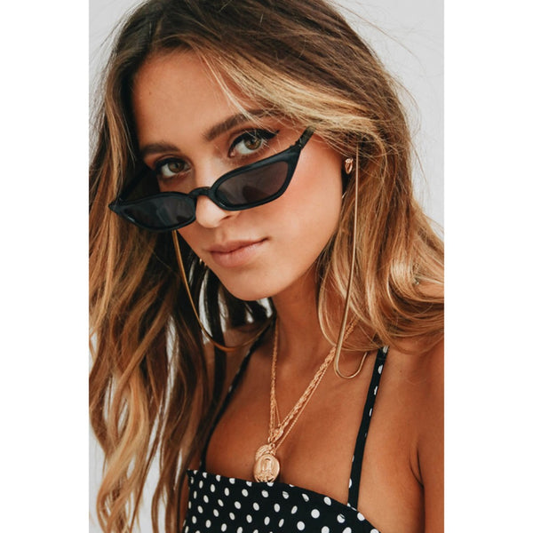 MONROE BLACK SUNGLASSES