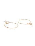 Double Hoop Gold Earrings