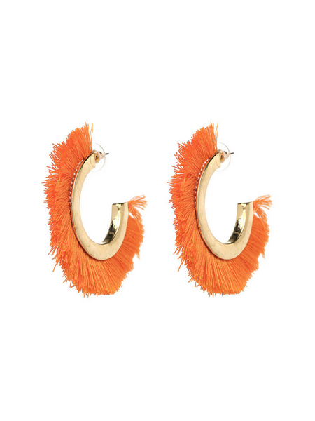 Arch Earrings Orange