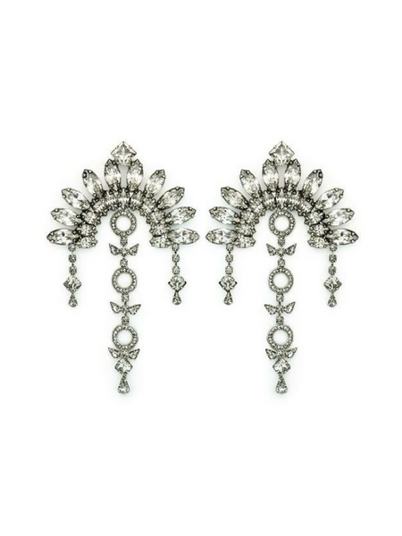 Arch Earrings Grey