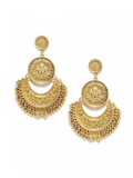 Afreen Gold Earrings
