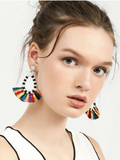 Vivian Tassel Multi Earrings