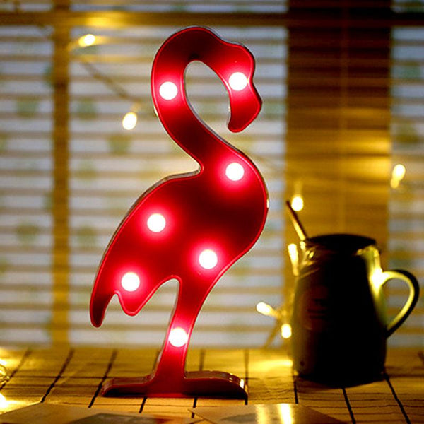 LED Light - Flamingo Love