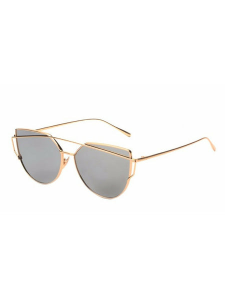 VALENTINO SILVER/ GOLD SUNGLASSES